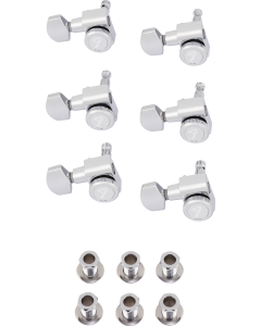 Fender Locking Stratocaster/Telecaster Tuning Machine Set Left-Handed