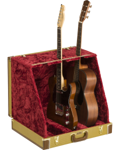Fender Classic Series Case Stand. Tweed, 3 Guitar TGF33
