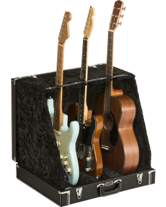 Fender Classic Series Case Stand, Black, 3 Guitar TGF33