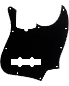 Fender Pickguard Jazz Bass 10 Hole 3-ply BLK