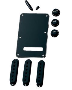 Fender Electric Guitar Strat Accessory Kit - Black