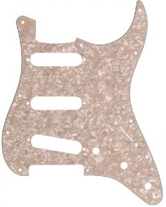 Fender Modern Pickguard, Stratocaster, 11-Hole - Aged White Moto