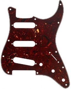 Fender Standard Stratocaster Pickguard, S/S/S, 11 Hole - Tortoise Shell