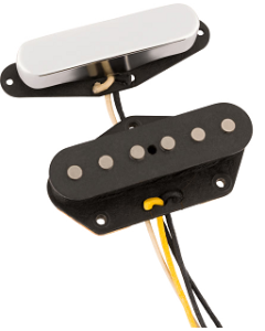 Fender Custom Shop '55/'56 Whiteguard Telecaster Pickups, Set of 2