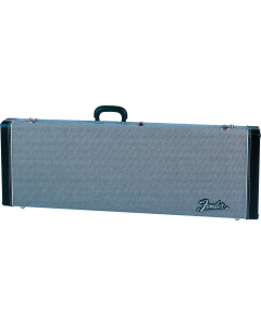 Fender G&G Deluxe Strat/Tele Hardshell Case. Black Tweed, Black Interior
