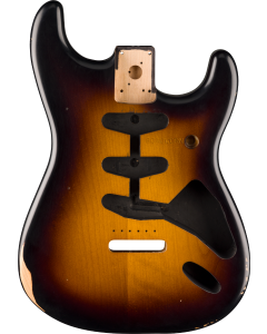 Fender Road Worn 50's Stratocaster SSS Alder Body, 2-Tone Sunburst TGF33