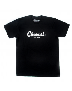 Charvel Logo T-shirt,Black - Large