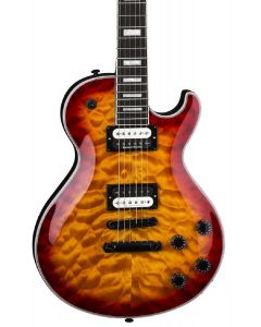 Dean Thoroughbred Select  Electric Guitar. Quilt Top Trans Cherry Sunburst