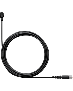 Shure TL47B/O-MDOT-A Omni LAV, LOW SENS, MDOT,Black,ACCS