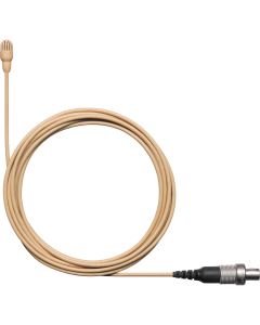 Shure TL47T/O-LEMO Omni LAV, LOW SENS, LEMO,Tan