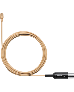 Shure TL47T/O-MTQG-A Omni LAV, LOW SENS, MTQG,Tan,ACCS