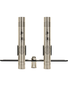 Sontronics STC-1S Matched Stereo Pair of Condenser Microphones. Silver