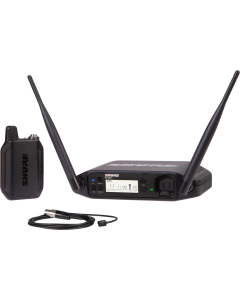 Shure GLXD14+/93-Z3 The GLX-D+ Dual Band Wireless Presenter System features the miniature wearable WL93 lavalier microphone