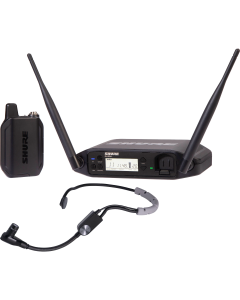 Shure GLXD14+/SM35-Z3 The GLX-D+ Dual Band Wireless Headset System features the durable SM35 Headset Microphone