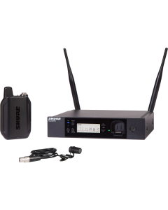 Shure GLXD14R+/85-Z3 The GLX-D+ Dual Band Wireless Rack System features the premium wearable WL185 lavalier microphone