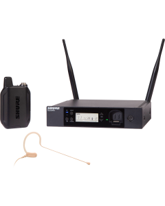 Shure GLXD14R+/MX53-Z3 The GLX-D+ Dual Band Wireless Rack System features the premium MX153 Headworn Earset