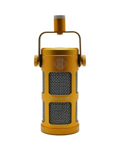 Sontronics STPCP-GLD Podcast Pro Dynamic Podcast / Streaming / Broadcast / Gaming Microphone. Gold