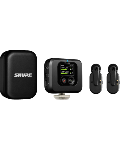 Shure MV-TWO-KIT-Z7 Two Lavs, Charge Case, Plug-in Receiver