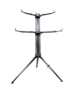 Quik Lok STAY-INTRUDER-02-BLK Stay Intruder Keyboard Stand. 2 Tier Black