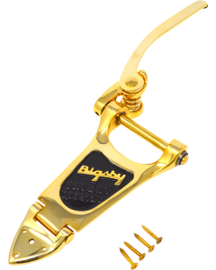 Bigsby B3GLH Vibrato Tailpiece, Left-Hand, Gold