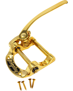 Bigsby B5GLH Vibrato Tailpiece, Left-Handed, Gold