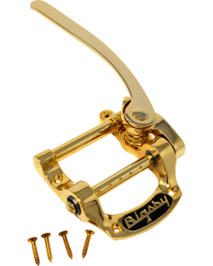 Bigsby B5 Vibrato Tailpiece, String-Thru, Gold