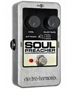 Electro-Harmonix Nano Soul Preacher Compressor / Sustainer Guitar Effects Pedal