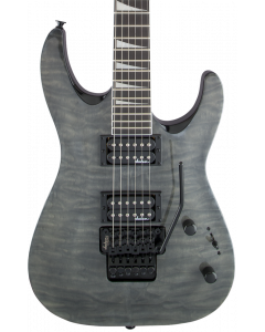 Jackson JS Series Dinky Arch Top JS32Q DKA Electric Guitar. Amaranth FB, Transparent Black