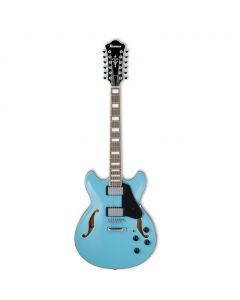 Ibanez AS7312MTB Artcore 12 String Electric Guitar Mint Blue