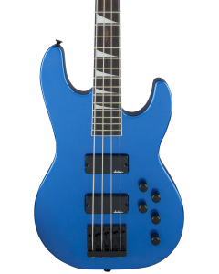Jackson JS Series Concert Bass JS3. Amaranth FB, Metallic Blue