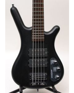 Warwick Rockbass Corvette $$ 5 Nirvana Black Transparent Satin 5-String Electric Bass 1585390300CPASHAWW