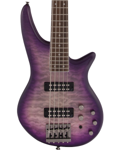 Jackson JS Series Spectra Bass JS3QV. Laurel FB, Purple Phaze