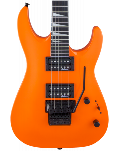 Jackson JS Series Dinky Arch Top JS32 DKA Electric Guitar. Amaranth FB, Neon Orange