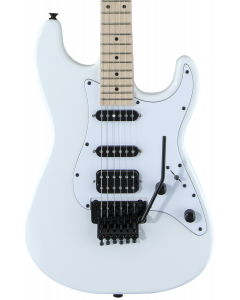 Jackson X Series Signature Adrian Smith SDXM Electric Guitar. Maple FB, Snow White with White Pickguard