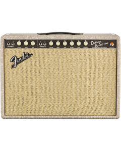 Fender 65 Deluxe Reverb Fawn With Greenback Speaker Combo Guitar Amplifier
