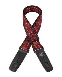 LOCK-IT 2" Retro Moroccan Twist Guitar Strap With locking system