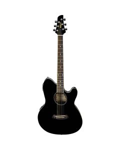 Ibanez Talman TCY10E-BK Acoustic-Electric Guitar Black TGF33