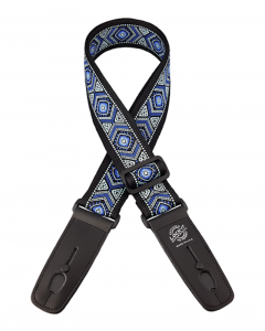 LOCK-IT 2" Retro MARINER Guitar Strap With locking system