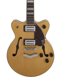 Gretsch G2655 Streamliner Center Block Jr. Guitar with V-Stoptail. Laurel FB, Broad'Tron BT-2S Pickups, Village Amber