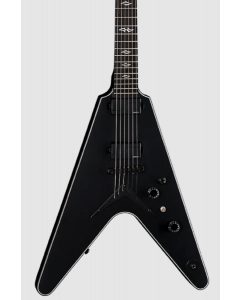 Dean V Select Electric Guitar w/ Fishman Fluence Pickup. Black Satin