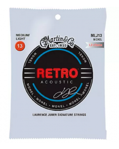 Martin MLJ13 Retro Medium/Light Guitar Strings (Lj's Choice) - 6 Strings