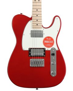 Squier Contemporary Telecaster HH Electric Guitar Dark Metallic Red