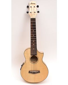 Ibanez UEW12E-OPN Acoustic/Electric Concert Ukulele Open Pore Natural