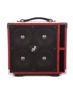 Phil Jones Bass BG-400R Suitcase Compact Bass Amp Combo  Red