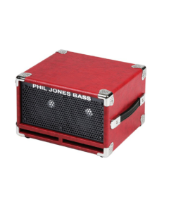 Phil Jones Bass C-2R Compact 2 Bass Cabinet Red