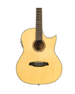 Ortega JADE All Wood Thinline Cutaway Acoustic Electric Guitar. Built in Tuner