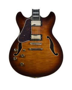 Ibanez AS93FMLVLS Artcore Expressionist Left-handed Electric Guitar Violin Sunburst TGF11