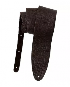 PRS 3.5" Buffalo Leather Reversible Guitar Strap Dark Brown