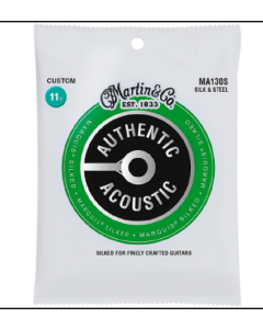 Martin Ma130s Marquis Silk & Steel Custom Authentic Acoustic Guitar Strings 11.5-47