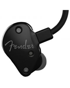 Fender FXA5 Pro In-Ear Monitors, Metallic Black